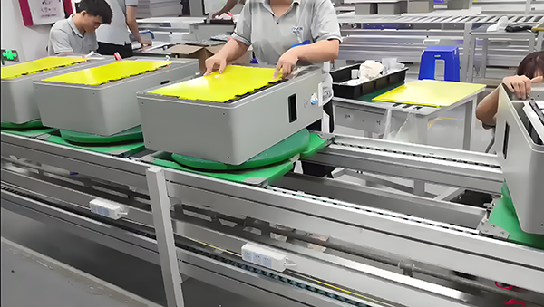 The entire process of battery production