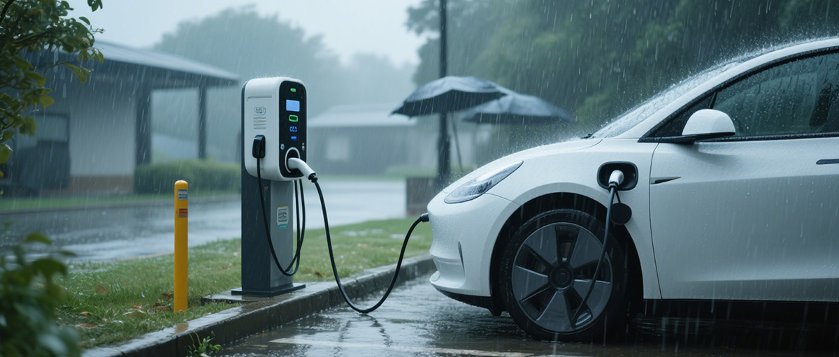 Is It Safe to Charge an EV in the Rain?