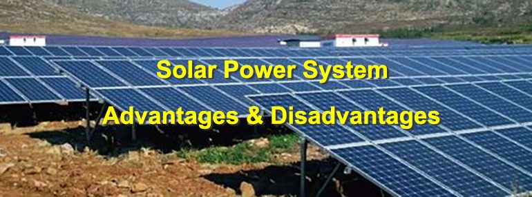 Advantages and disadvantages of solar energy - SONECPOWER