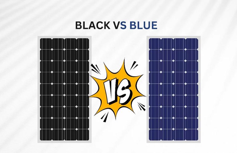 Why are some solar panels blue vs. Black - SONECPOWER