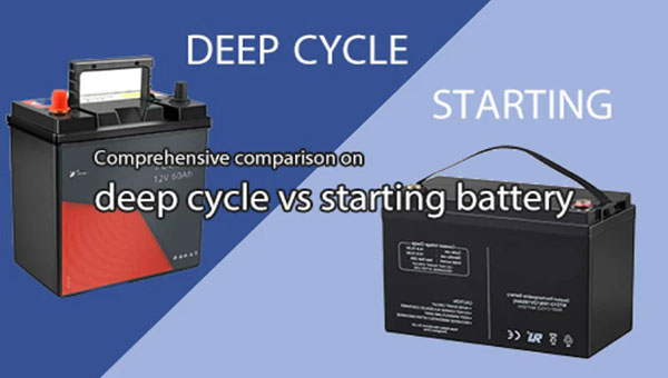 What is the Difference Between a Deep Cycle and an Automotive Battery? - SONECPOWER