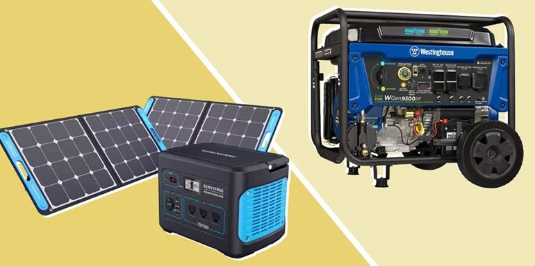 What is Better for Backup power? Solar or Gas Generators? - SONECPOWER