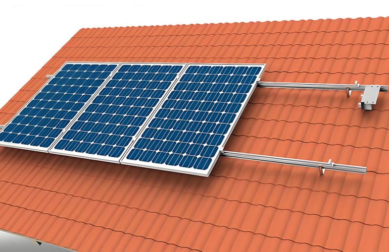 How solar panel is installed on clay tile roofs? - SONECPOWER