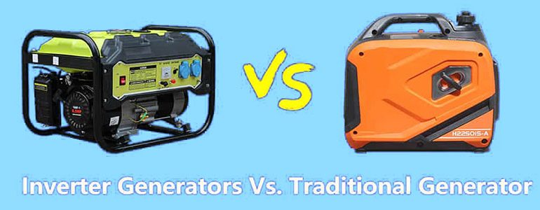 Traditional Generator vs. Inverter Generator - SONECPOWER