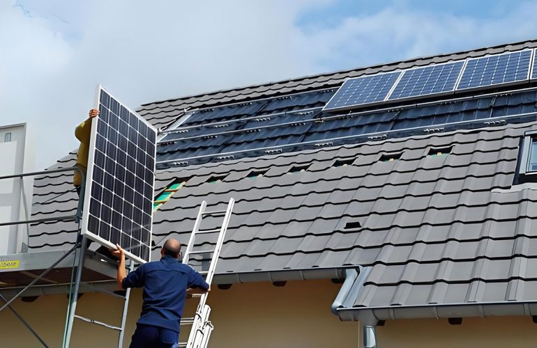 Solar panel roof replacement - SONECPOWER